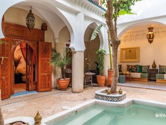Riad d’exception à vendre, Bab Doukkala, Marrakech