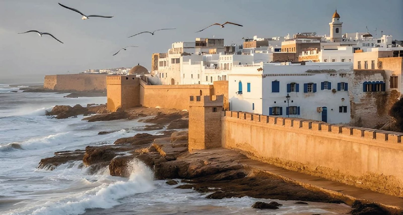Médina d’Essaouira face à l’Atlantique