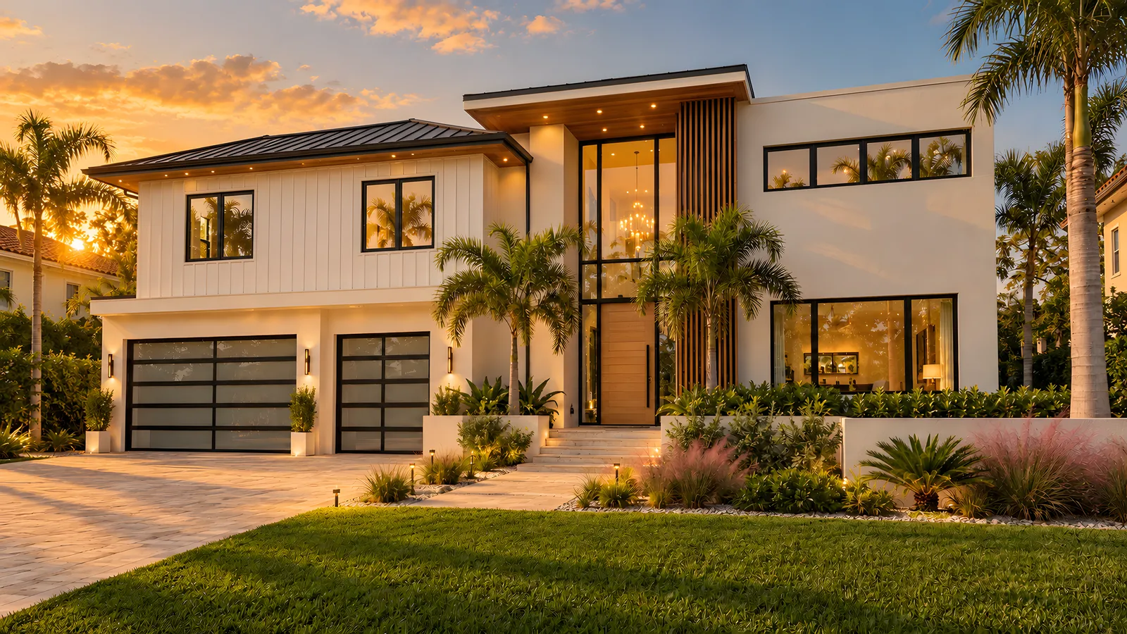Villa, rendu 3D photoréaliste — Nortrade